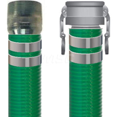 Liquid Suction & Discharge Hose; Inside Diameter (Inch): 3; Length (Feet): 10; Outside Diameter (Decimal Inch): 3.4600; Material: PVC; Working Pressure (psi): 55.000; Vacuum Rating: 29 In. Hg; Color: Green; Minimum Temperature (F): -23.000; Maximum Temper