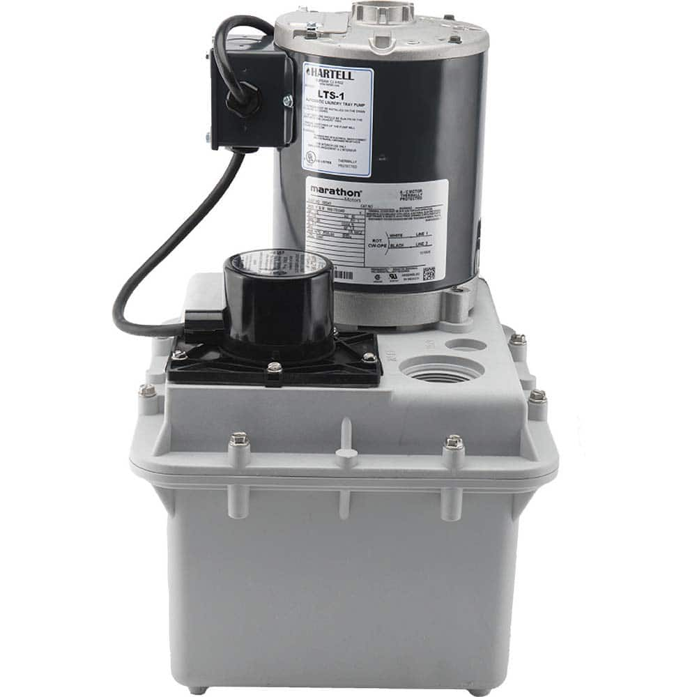 Hartell - Submersible, Sump & Sewage Pumps Type: Waste Water Drain Pump Voltage: 115 V - Caliber Tooling