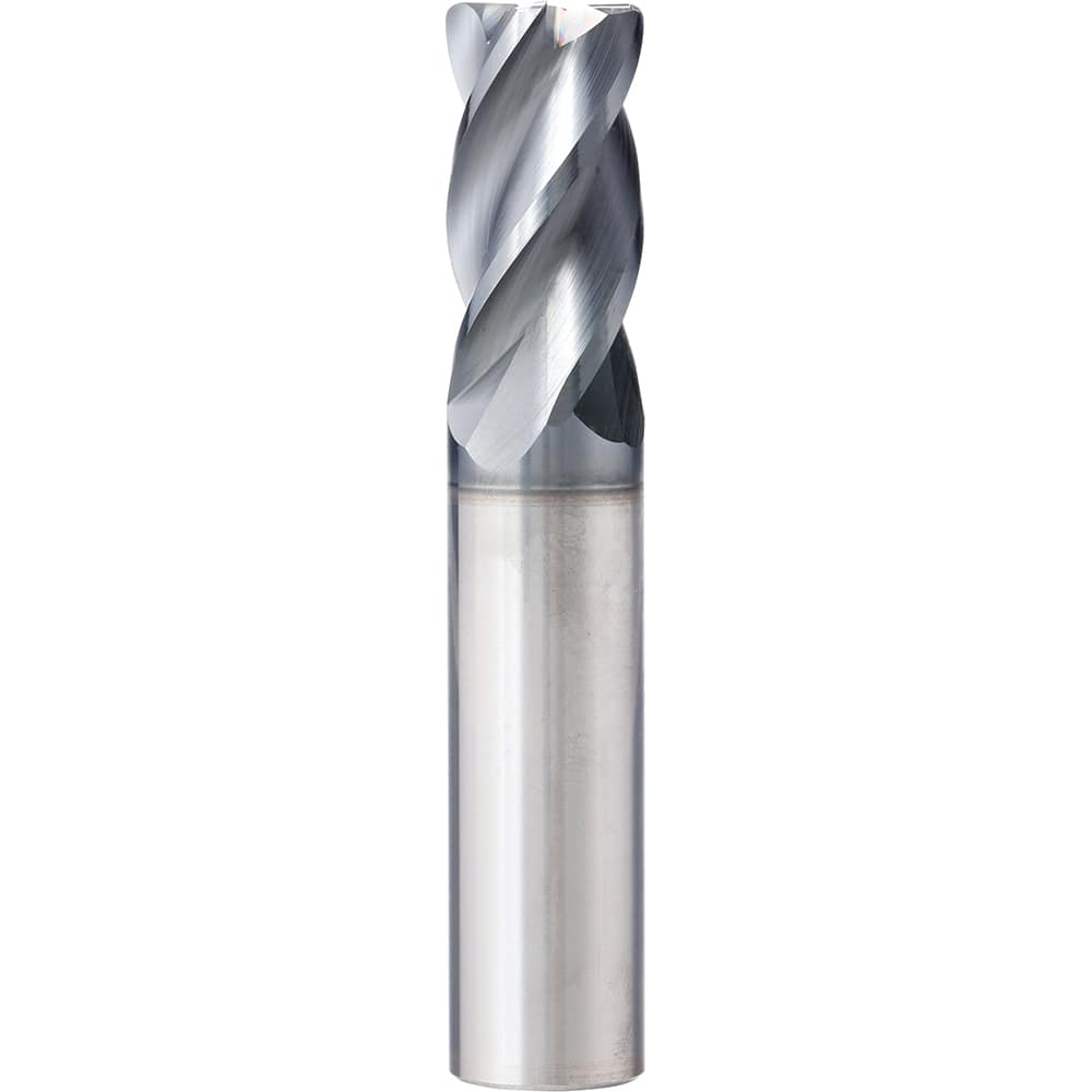 Supermill - 1" Diam 4 Flute Solid Carbide 0.045" Corner Radius End Mill - Caliber Tooling