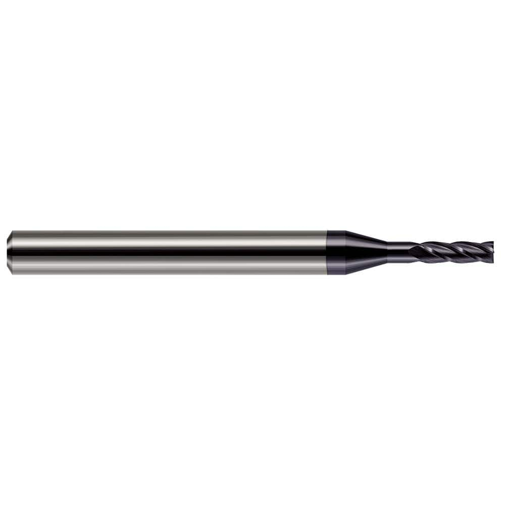 Harvey Tool - Square End Mills Mill Diameter (Inch): 1/64 Mill Diameter (Decimal Inch): 0.0150 - Caliber Tooling