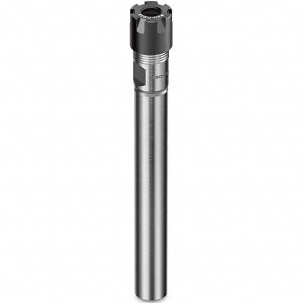 Collet Chuck: 0.5 to 7 mm Capacity, ER Collet, 6 mm Shank Dia, Straight Shank 45 mm Projection, 0.003 mm TIR, Through Coolant