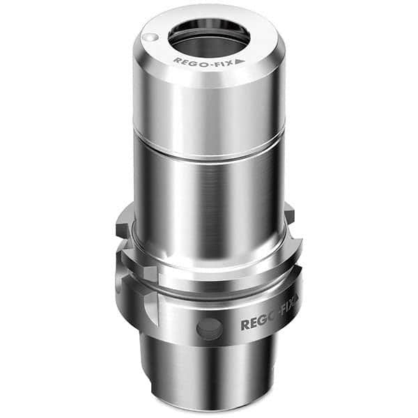 Collet Chuck: 0.5 to 10 mm Capacity, ER Collet, Hollow Taper Shank 160 mm Projection, 0.003 mm TIR, Balanced to 25,000 RPM, Through Coolant