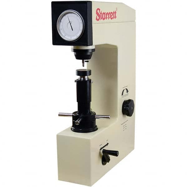 Starrett - Bench Top Hardness Testers Scale Type: Rockwell Superficial Minimum Hardness: 345 - Caliber Tooling