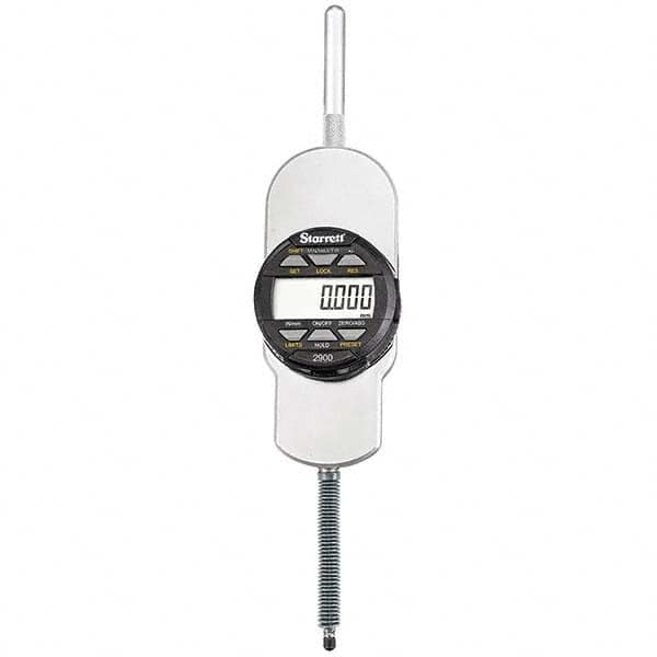 Starrett - Electronic Test Indicators Resolution (Decimal Inch): 0.00005 Minimum Measurement (Decimal Inch): 0.0000 - Caliber Tooling