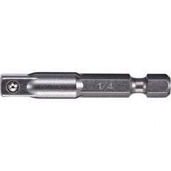 VEGA Industries - Hex Drive Handles, Holders & Extensions Type: Hex Adapter Style: Pin Lock - Caliber Tooling