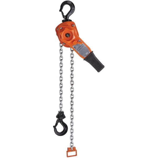 CM - 2,000 Lb Capacity, 10' Lift Height, Chain Manual Lever Hoist - Caliber Tooling