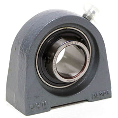 Shuster - UCPA206-20, 1-1/4" ID, 102mm OAL x 3-3/8" OAH x 1-1/2" Wide, Tap Base Pillow Block - Exact Industrial Supply