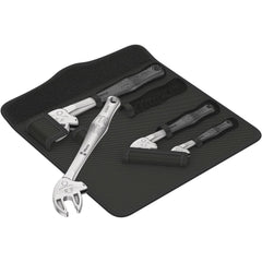 Wera - Spanner Wrenches & Sets; Tool Type: Adjustable Ratcheting Wrench ; Minimum Capacity (mm): 7 ; Minimum Capacity (Inch): 1/4 ; Maximum Capacity (mm): 19.000 ; Maximum Capacity (Inch): 3/4 ; Overall Length (Inch): 10.43 - Exact Industrial Supply