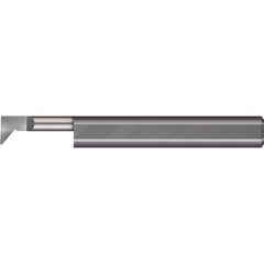 Profiling Tools; Minimum Bore Diameter (Decimal Inch): 0.0800; Maximum Bore Depth (Decimal Inch): 1/2; Radius: 0.0020; Overall Length (Decimal Inch): 1-1/2; Shank Diameter (Inch): 1/8; Projection: Projection; Finish/Coating: Uncoated; Projection (Decimal