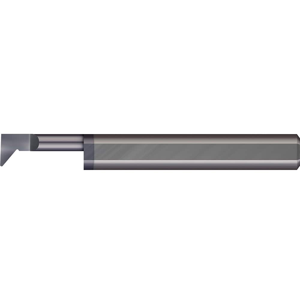 Profiling Tools; Minimum Bore Diameter (Decimal Inch): 7/32; Maximum Bore Depth (Decimal Inch): 3/4; Radius: 0.0050; Overall Length (Decimal Inch): 2-1/2; Shank Diameter (Inch): 1/4; Projection: Projection; Finish/Coating: AlTiN; Projection (Decimal Inch)