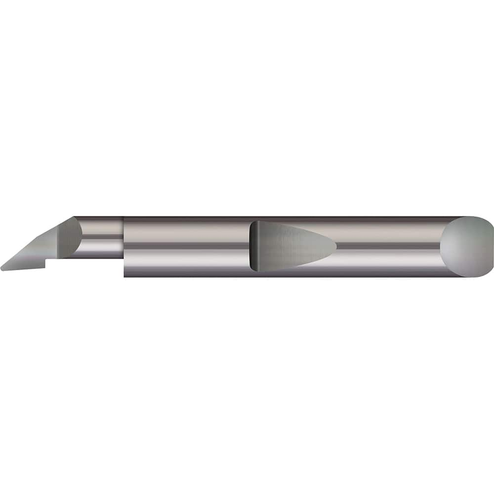 Micro 100 - 0.12" Min Bore Diam, 1/4" Max Bore Depth, 0.008" Radius Profiling Tool - Exact Industrial Supply