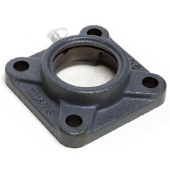 Shuster - LF205G, 52mm ID, 64mm OAL x 96mm OAH20mm Wide, 2-Bolt Flange Housing - Exact Industrial Supply