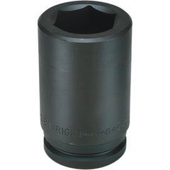 Wright Tool & Forge - Impact Sockets; Drive Size: 1-1/2 ; Size (mm): 52.0000 ; Type: Deep ; Style: Impact Socket ; Style: Impact Socket ; Style: Impact Socket - Exact Industrial Supply