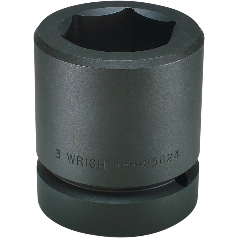 Wright Tool & Forge - Impact Sockets; Drive Size: 2-1/2 ; Size (Inch): 4-3/4 ; Type: Standard ; Style: Impact Socket ; Style: Impact Socket ; Style: Impact Socket - Exact Industrial Supply