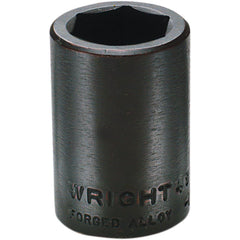 Wright Tool & Forge - Impact Sockets; Drive Size: 1/2 ; Size (mm): 24.0000 ; Type: Standard ; Style: Impact Socket ; Style: Impact Socket ; Style: Impact Socket - Exact Industrial Supply