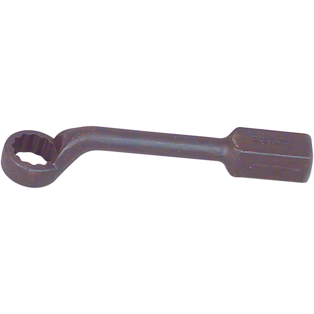 Wright Tool & Forge - Box Wrenches; Wrench Type: Striking ; Tool Type: Offset ; Size (Inch): 3-1/8 ; Number of Points: 12 ; Head Type: Single End ; Finish/Coating: Black - Exact Industrial Supply