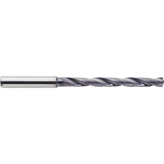 M.A. Ford - Taper Length Drill Bits; Drill Bit Size (mm): 15.50 ; Drill Bit Size (Decimal Inch): 0.6102 ; Drill Point Angle: 142 ; Drill Bit Material: Carbide ; Drill Bit Finish/Coating: ALtima? Plus ; Flute Type: Helical - Exact Industrial Supply