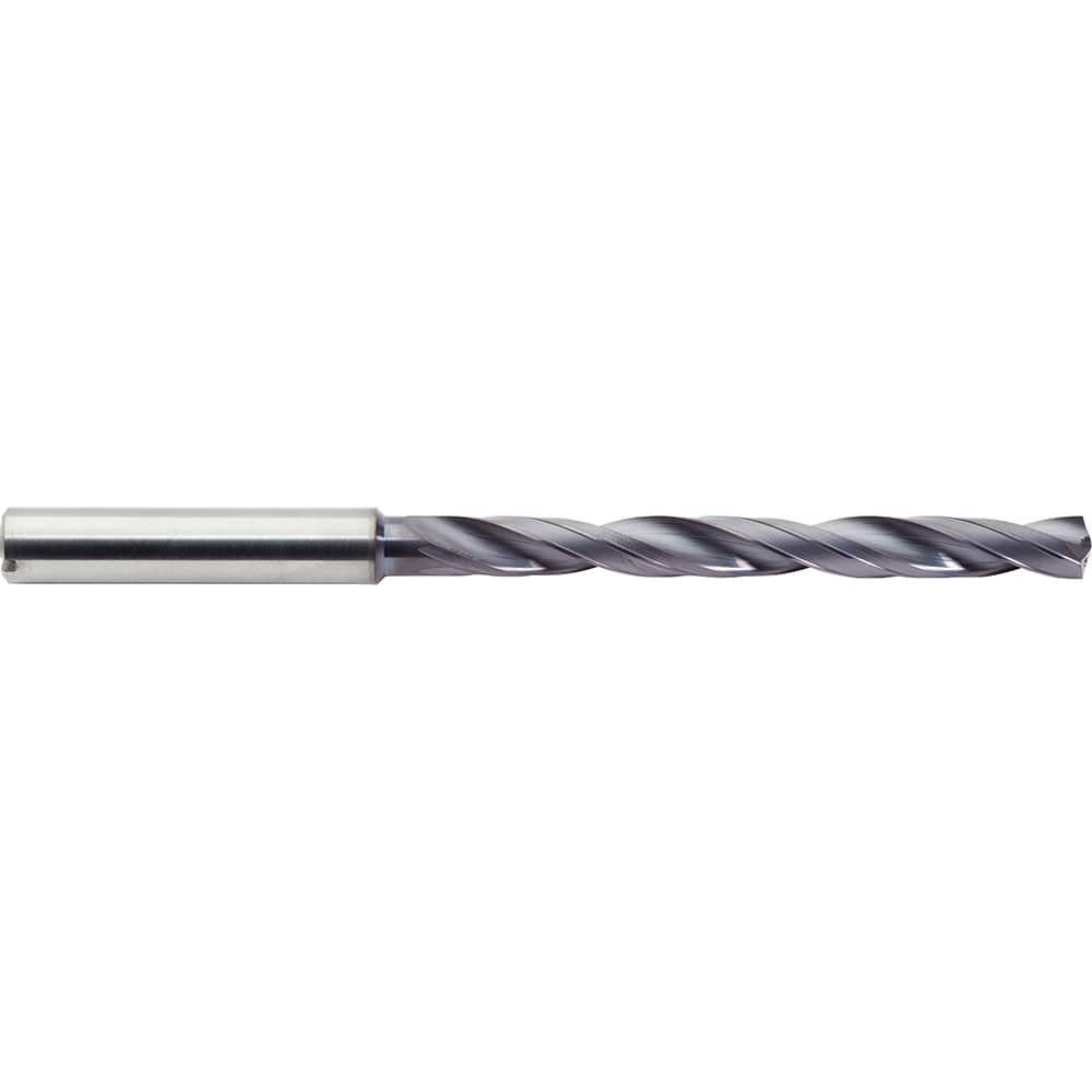 M.A. Ford - Taper Length Drill Bits; Drill Bit Size (mm): 4.20 ; Drill Bit Size (Decimal Inch): 0.1654 ; Drill Point Angle: 142 ; Drill Bit Material: Carbide ; Drill Bit Finish/Coating: ALtima? Plus ; Flute Type: Helical - Exact Industrial Supply