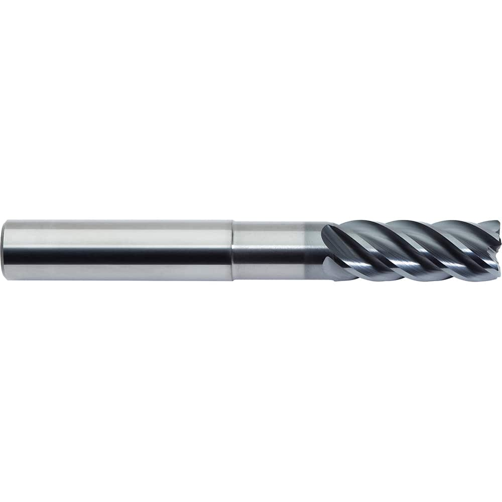 M.A. Ford - Corner Radius & Corner Chamfer End Mills; Mill Diameter (Inch): 3/4 ; Mill Diameter (Decimal Inch): 0.7500 ; End Type: Corner Radius ; Corner Radius (Inch): 0.015 ; Corner Radius (Decimal Inch): 0.015 ; Number of Flutes: 5 - Exact Industrial Supply