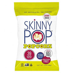 SkinnyPop Popcorn - Snacks, Cookies, Candy & Gum Breakroom Accessory Type: Popcorn Breakroom Accessory Description: Popcorn, Original, 1 oz Bag, 12/Carton - Caliber Tooling