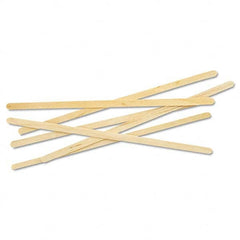 ECO PRODUCTS - Coffee, Tea & Accessories Breakroom Accessory Type: Coffee Stirrers Breakroom Accessory Description: Renewable Wooden Stir Sticks - 7" 1000/Pack 10 Pk/Carton - Caliber Tooling