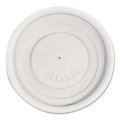 DART - Polystyrene Vented Hot Cup Lids, 4 oz Cups, White, 100/Pack, 10 Packs/Carton - Caliber Tooling