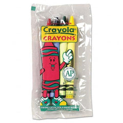 Crayola - Markers & Paintsticks Type: All Purpose Wax Crayon Color: Blue; Green; Red; Yellow - Caliber Tooling