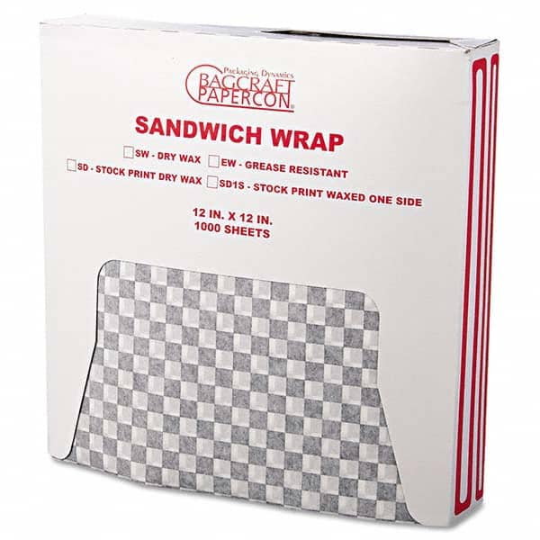 Bagcraft Papercon - Foil & Plastic Wrap Breakroom Accessory Type: Paper Wrap For Use With: Food Protection - Caliber Tooling