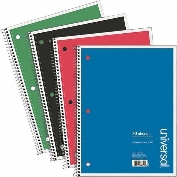 UNIVERSAL - Note Pads, Writing Pads & Notebooks Writing Pads & Notebook Type: Notebook Size: 10-1/2 x 8 - Caliber Tooling