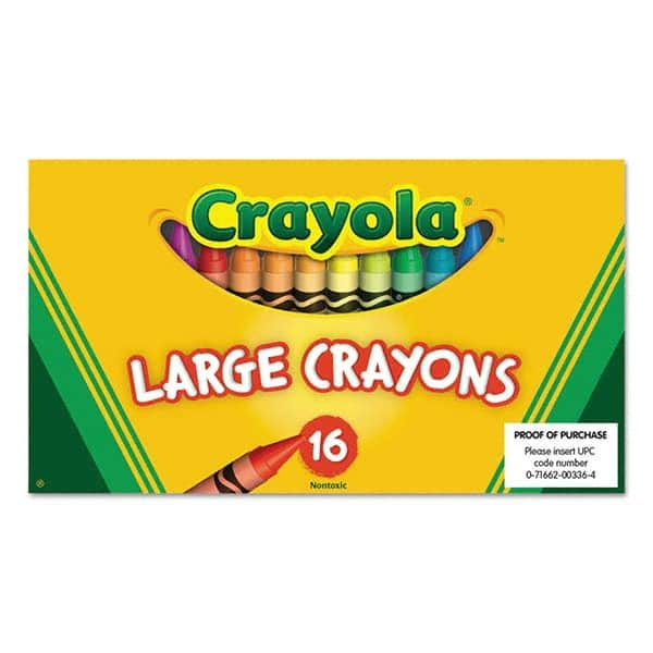 Crayola - Markers & Paintsticks Type: All Purpose Wax Crayon Color: Assorted - Caliber Tooling