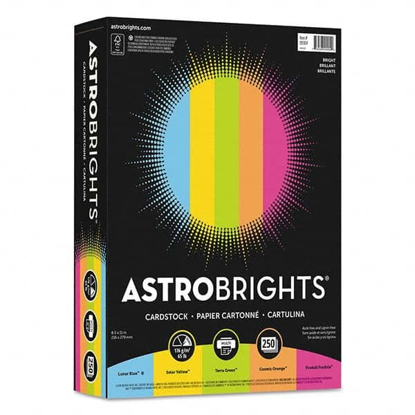 Astrobrights - Office Machine Supplies & Accessories Office Machine/Equipment Accessory Type: Card Stock For Use With: Copiers; Inkjet Printers; Laser Printers - Caliber Tooling