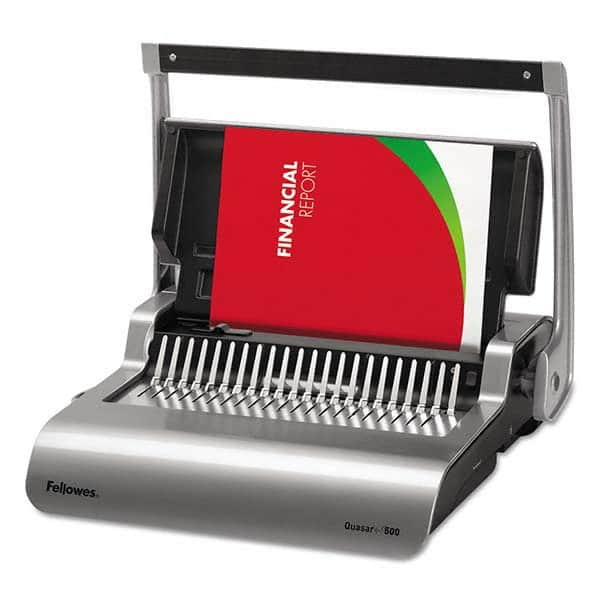 FELLOWES - Binding Machines Type: Comb Binding Spines Sheet Capacity: 500 - Caliber Tooling