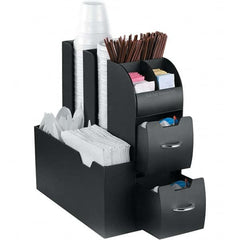 Mind Reader - Condiments & Dispensers Breakroom Accessory Type: Condiment Dispenser Breakroom Accessory Description: Coffee Condiment Caddy Organizer - Caliber Tooling