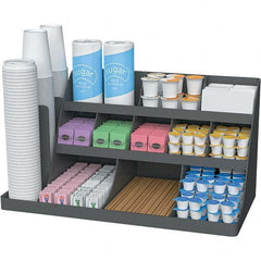 Mind Reader - Condiments & Dispensers Breakroom Accessory Type: Condiment Dispenser Breakroom Accessory Description: Extra Large Coffee Condiment and Accessory Organizer - Caliber Tooling