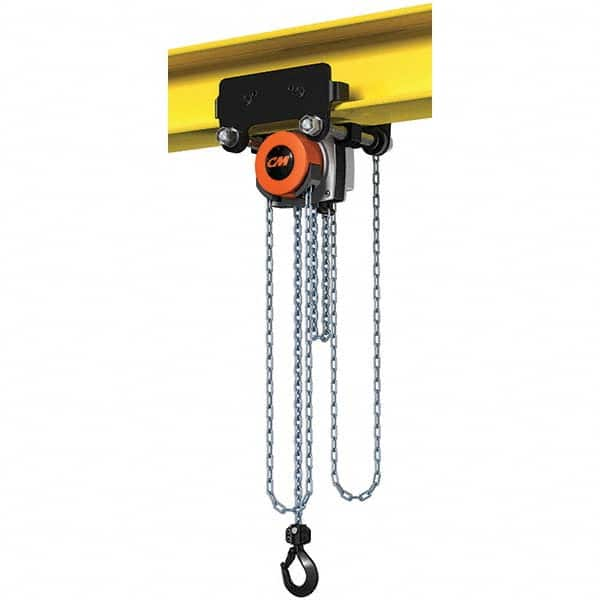 CM - 2,205 Lb Capacity, 30' Lift Height, Manual Chain Hoist - Caliber Tooling