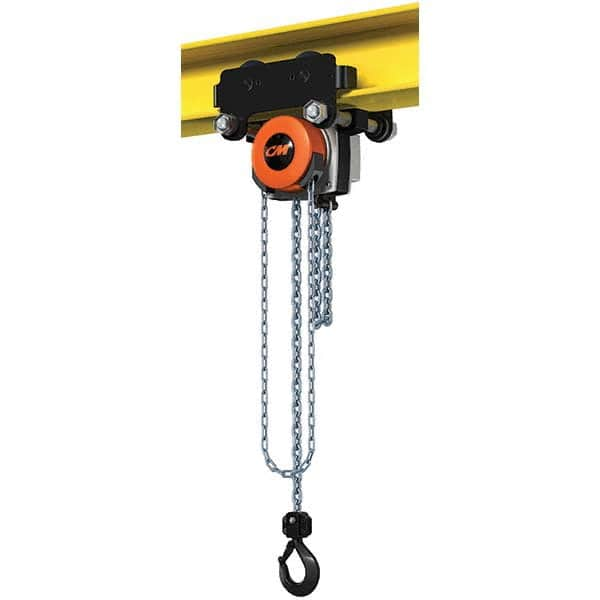 CM - 4,409 Lb Capacity, 10' Lift Height, Manual Chain Hoist - Caliber Tooling