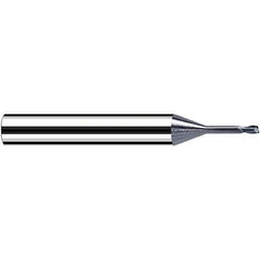 Fraisa - 0.2mm Diam 2 Flute Solid Carbide 0.05mm Corner Radius End Mill - Caliber Tooling