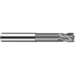 Fraisa - 8mm Diam 4 Flute Solid Carbide 0.2mm Corner Radius End Mill - Caliber Tooling