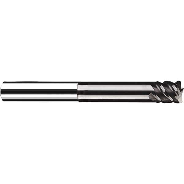 Fraisa - 1/2" Diam 6 Flute Solid Carbide 0.06" Corner Radius End Mill - Caliber Tooling