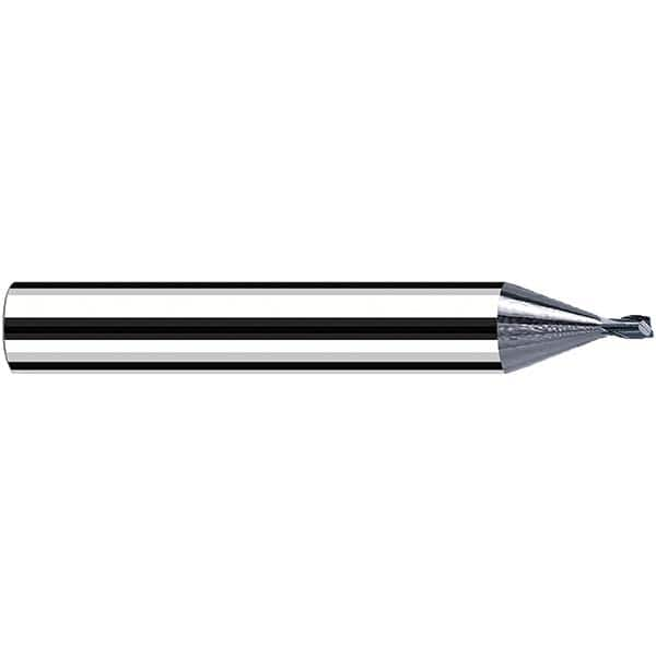 Fraisa - 1.5mm Diam 2 Flute Solid Carbide 0.2mm Corner Radius End Mill - Caliber Tooling