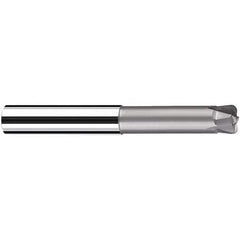 Fraisa - 12mm Diam Solid Carbide Single End 4 Flute High-Feed End Mill - Caliber Tooling