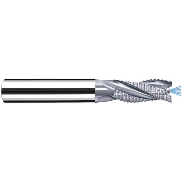 Fraisa - 10mm Diam, 22mm LOC, 3 Flute Solid Carbide Roughing Square End Mill - Caliber Tooling