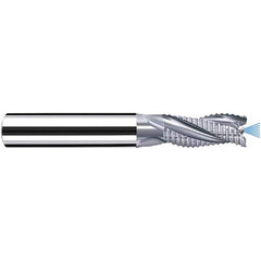 Fraisa - 25mm Diam, 44mm LOC, 3 Flute Solid Carbide Roughing Square End Mill - Caliber Tooling