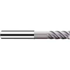 Fraisa - 1/2" Diam, 1-1/4" LOC, 4 Flute Solid Carbide Roughing Square End Mill - Caliber Tooling