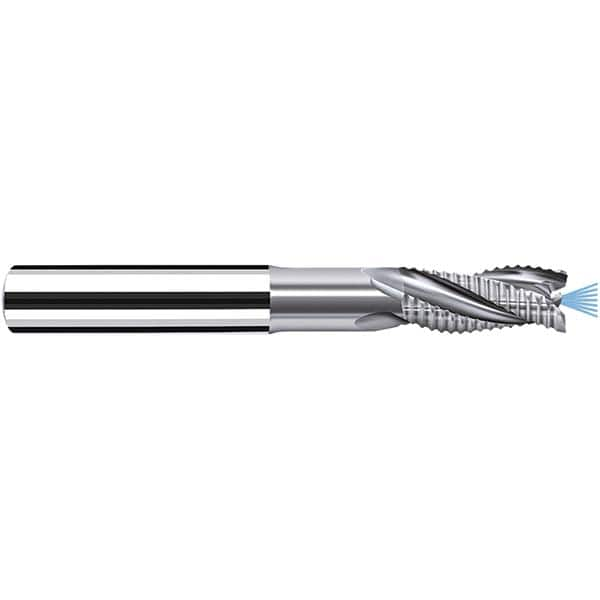 Fraisa - 12mm Diam, 26mm LOC, 3 Flute Solid Carbide Roughing Square End Mill - Caliber Tooling