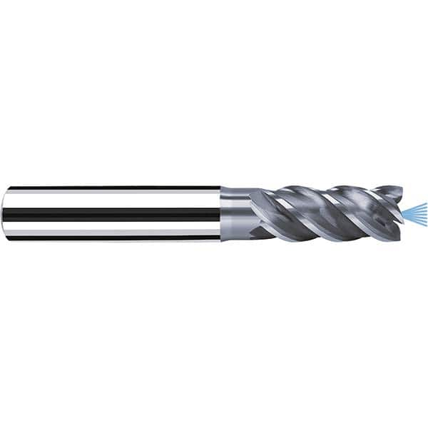 Fraisa - 3/4" Diam 4 Flute Solid Carbide 0.008" Corner Radius End Mill - Caliber Tooling