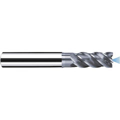 Fraisa - 1/2" Diam 4 Flute Solid Carbide 0.008" Corner Radius End Mill - Caliber Tooling