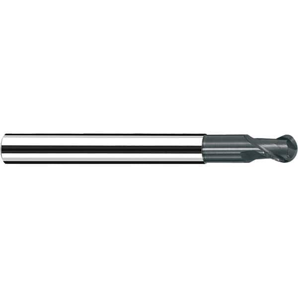 Fraisa - 5/16" Diam, 5/16" LOC, 2 Flute Solid Carbide Ball End Mill - Caliber Tooling