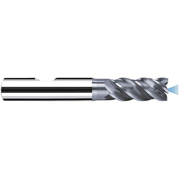 Fraisa - 16mm Diam 4 Flute Solid Carbide 0.2mm Corner Radius End Mill - Caliber Tooling