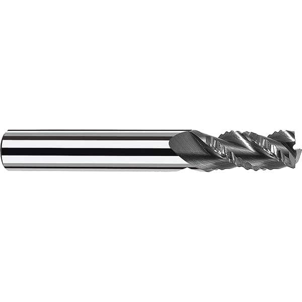 Fraisa - 3/4" Diam, 1-1/2" LOC, 3 Flute Solid Carbide Roughing Square End Mill - Caliber Tooling